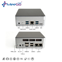 Mini PC Meegopad Intel Core Ultra 7 155H Ultra 9 185H, 2*2.5G LAN, 6 USB Tipo C, 64GB DDR5, 1TB NVMe, Computadora de Escritorio con IA