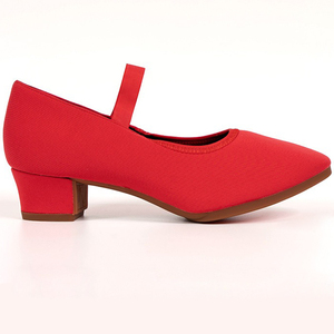 <span class=keywords><strong>Zapatos</strong></span> de baile de entrenamiento clásico para mujer, correa de suela blanda, <span class=keywords><strong>zapatos</strong></span> de tacón de 3,5 cm para profesores, <span class=keywords><strong>zapatos</strong></span> de baile elásticos de Ballet - Product Image 5