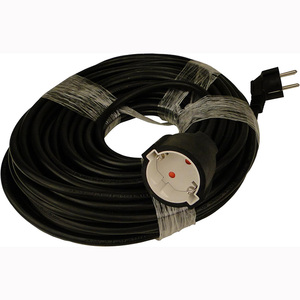 สายเคเบิล H05VV-F3G1.5mm2ต่อขยาย Sckuko ยาว3ม. 16 A/250 <span class=keywords><strong>V</strong></span> 3680 <span class=keywords><strong>W</strong></span> สีดำสีขาวพร้อมปลั๊กป้องกันสำหรับใช้ในร่ม - Product Image 3