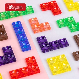 モンテッソーリパズル3D木製透明脳玩具子供用W14A395 - Product Image 4