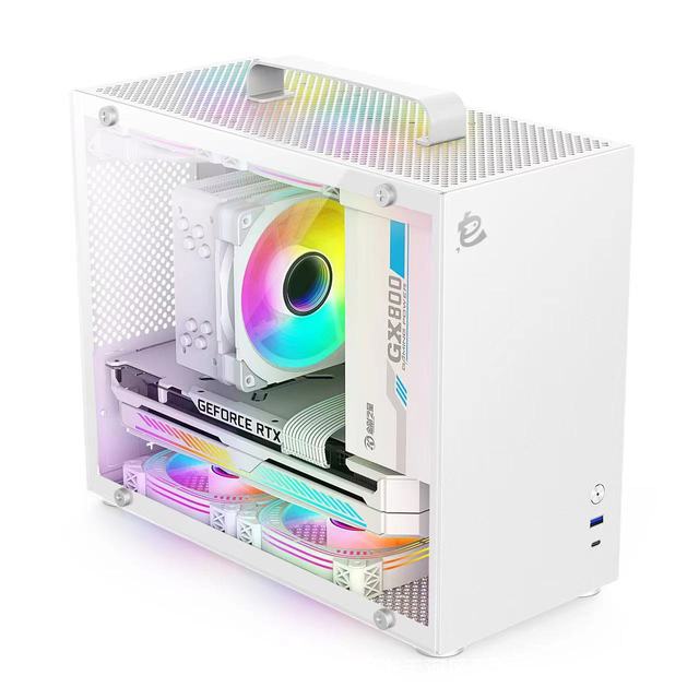 2024 Best Seller Computador Gamer Pc Casing Accessories Gaming case Atx with Side Panel Window PC Desktop RGB Gaming Case