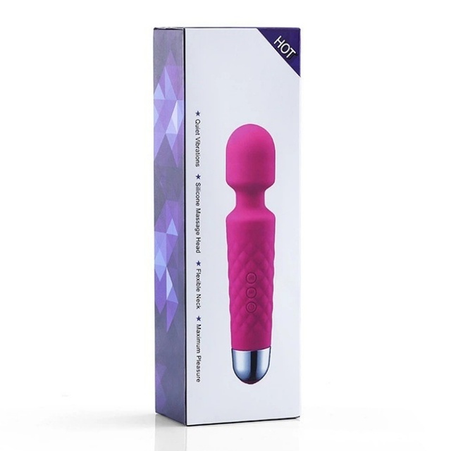 Manufacturer Direct 20 Frequency Mini USB Powered Wand Massager Sex Toys for Women Including Vaginal and G-Spot Vibrators