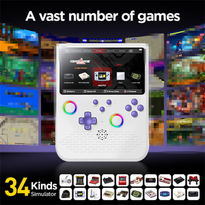 Console de jeu portable H5 5 pouces IPS, lecteur de jeux rétro, 4000 mAh, 64/128 Go, appareil de jeu portable sans fil, lumière RVB, cadeau pour garçon - Product Image 5