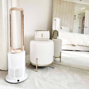 3 in 1 Household Natural Soft Wind Cool and Heat Ptc Quick Heating Hepa 11 Filter Bladeless Tower Fan air <strong>Purifier</strong> - Product Image 5
