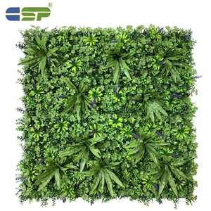 Thiết Kế Mới Rừng Phong Cách Dọc Nhà Máy Tường Tường Nhân Tạo Treo Nhà Máy Màu Xanh Lá Cây Cỏ Tường Cỏ Nhân Tạo Cho Trang Trí Nội Thất - Product Image 1
