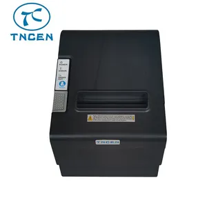 TNCEN 80mm Thermal Ticket Printer pos810 with Auto Cutter USB RS232 for Self-service Vending Queue Parking Machines