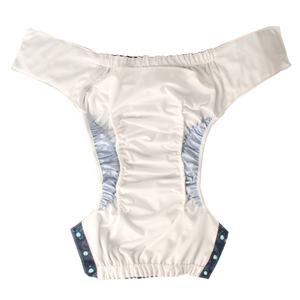 حفاضات قماشية للكبار بطباعة ملونة من البولي يوريثان الحراري مع حشوة ماصة وقابلة للتعديل بكباسين جانبية، قابلة للغسل وإعادة الاستخدام ومقاومة للتسرب عند الساقين - Product Image 4