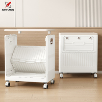 Panier de rangement pliable pour jouets Xinhang Factory, armoire de rangement pour linge peu encombrante, bac de rangement pliable en plastique