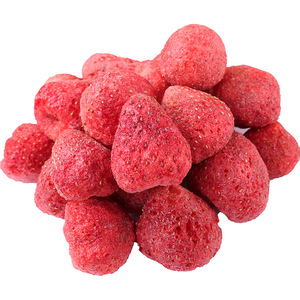 Collations lyophilisées pour animaux de compagnie Fraises lyophilisées Vente en gros de marchandises en vrac Fruits et légumes lyophilisés Collations pour chiens - Product Image 4
