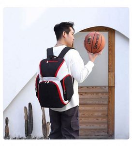 Free Sample 2023 new design Sports Equipment Bags Large Training Gym Basketball <b>Backpack</b> with Shoe Compartment - Product Image 5