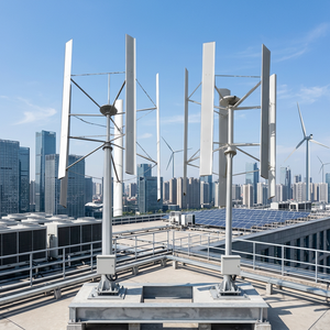 Generador Eólico de Eje Vertical de 200kw 400v para Uso Comercial con 11.5m de Altura y Aspas de Aluminio - Product Image 5