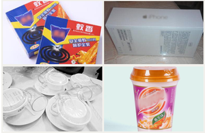 स्वचालित कागज थर्मल रोल पैकेजिंग मशीन गर्मी सिकुड़ने सुरंग मशीन - Product Image 4