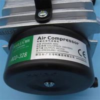 Compresseur d'air Hailea Pompe à air magnétique électrique 110V 220V 135W/160W/380W/500W 009E pour machine de découpe laser CO2