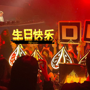 Party <b>Banner</b> Happy Birthday Sign Rectangle Portable 36V Modern Style Birthday Decoration - Product Image 1