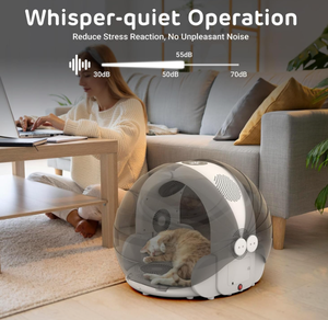 Secador <span class=keywords><strong>de</strong></span> Mascotas Más Vendido, Secador <span class=keywords><strong>de</strong></span> Mascotas Familiar para Perros y Gatos Pequeños, Caja Secadora con 4 Velocidades <span class=keywords><strong>de</strong></span> Viento y Control <span class=keywords><strong>de</strong></span> Temperatura 360 °   Circulación <span class=keywords><strong>de</strong></span> Viento <span class=keywords><strong>Natural</strong></span> - Product Image 2