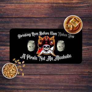 Tapis de bar carré classique réutilisable en caoutchouc polyester écologique antidérapant avec <span class=keywords><strong>logo</strong></span> personnalisé en relief pour <span class=keywords><strong>Jagermeister</strong></span> - Product Image 1