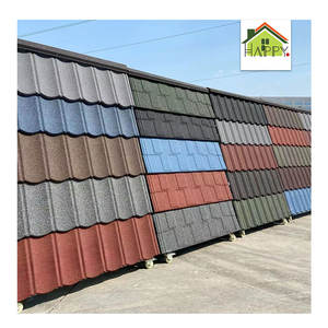 Синяя черепица Длинная каменная металлическая черепица с покрытием из камня Милано алюминиевая цинковая листовая шов солнечная для Нигерии - Product Image 2