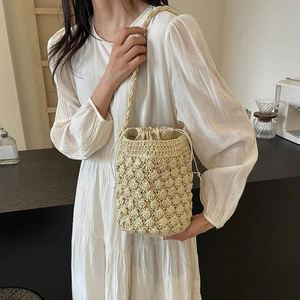 Acessórios meninas Kids Purses Sacos tecidos para senhoras Bolsa Mulher Cross Body Straw <span class=keywords><strong>Bag</strong></span> Base Knotted Mulheres - Product Image 4