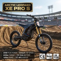 Moto électrique Arctic Leopard Clouded Leopard XE Pro L1E 72V 55Ah 600Nm NFC TFT App Off-Road pour adultes Fournisseur 2026
