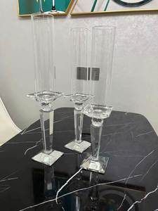 Candelabros de Cristal para Velas, Portavelas para Bodas y Fiestas - Product Image 4