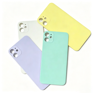 Pièces de rechange pour <span class=keywords><strong>iPhone</strong></span> <span class=keywords><strong>11</strong></span> à <span class=keywords><strong>prix</strong></span> d'usine : Coque arrière de remplacement avec cache de batterie et lentille de caméra, boîtier complet pour <span class=keywords><strong>réparation</strong></span> du panneau arrière - Product Image 1