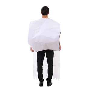 Eraspooky Toilet Paper <b>Costume</b> Adult Unisex Halloween Party Cosplay <b>Costume</b> - Product Image 5