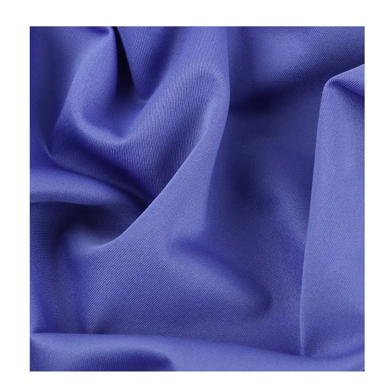 Spot high quality 200g South Korean silk health cloth tight knitted stretch air layer stretch fabric