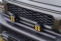 LUMA 3/5 portes 19-24 Accessoires d'extérieur Nouveaux supports d'éclairage de pare-chocs avant pour Suzuki 4th Gen Jimny Sierra JB64 JB74 JC74