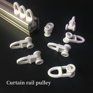 Riel para Cortinas con Polea Antigua, Rueda Colgante - Product Image 3