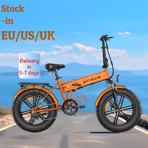 Bicicleta Eléctrica <span class=keywords><strong>Engwe</strong></span> <span class=keywords><strong>Ep</strong></span>-<span class=keywords><strong>2pro</strong></span> de 750w, Potente, con Llantas Gruesas de 20 Pulgadas, Plegable y Portátil - Product Image 1