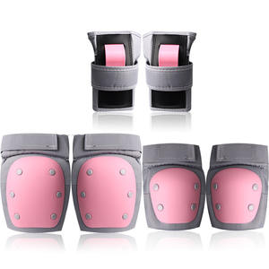 OEM Lot de 6 protections réglables en éponge pour genoux, poignets et coudes pour le skateboard, le roller, le ski sur glace, pour adultes et enfants, et le cyclisme - Product Image 5