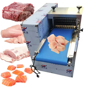 Machine industrielle de découpe de viande fraîche, coupe-viande automatique pour bœuf, <span class=keywords><strong>poulet</strong></span>, bacon, trancheuse, hachoir - Product Image 2