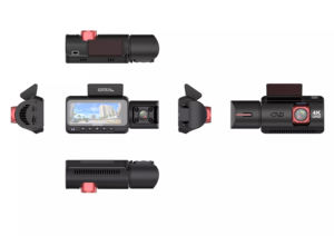 高品质双镜头三通道行车记录仪 3.16 英寸 IPS 屏幕 170 度广视角 GPS WIFI 可选 4K 夜视录像机 - Product Image 6