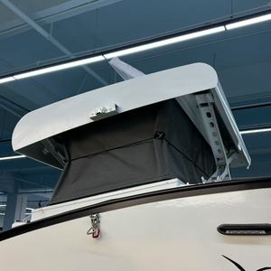 2025 Kinlife doit avoir une <span class=keywords><strong>caravane</strong></span> de chenille de roche de remorque de campeur de larme minimaliste d'économie d'espace avec suspension indépendante - Product Image 3