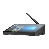 Mini Ordenador PiPO X10 de 10.1 Pulgadas H10PRO, N100 Quad Core, 8 GB, 128 GB SSD, Pantalla Táctil IPS HD de 1920*1200, Mini PC con Windows 10, Puerto RS232