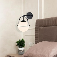 Abat-jour sphérique en verre opale givré de 150 mm, remplacement pour suspension, couvercle de lampe en verre soufflé à la main blanc laiteux
