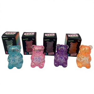 Squishy Orsetto Gommoso Peluche Glitterato Morbido a Lenta Risalita, Ideale per Giocare e Alleviare lo Stress - Vendita Calda - Product Image 4