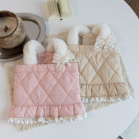 Manteau épais et chaud d'hiver pour animaux de compagnie, robes pour chiens, manteaux-jupes pour chats