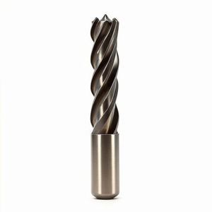 Foret conique à 90 degrés HSS TA1230 DIN 335 C à 3 cannelures, queue cylindrique, pour perçage de métaux - Product Image 2