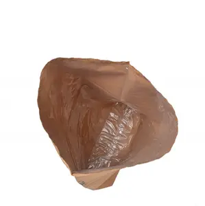 25kg di cibo avena cacao in polvere di imballaggio industriale kraft sacchetto di carta con interno poli fodera