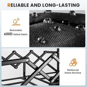 Chariot à main en bois personnalisable Woody Kids avec chariot en acier Chariot à quatre roues pour la vente au détail Chariots de plage Support OEM - Product Image 3