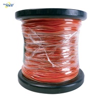 Fil Électronique Certifié Norme Américaine UL3135 600V, Cuivre Pur à 99,9%, Isolation en PVC Codée par Couleur SR, 200