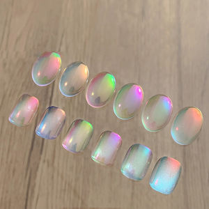 AILANUO 6-color Aurora Powder Cat Eye Gel Nail Polish Series 15 ml Cat Eye Gel TPO Free Hema Free OEM ODM <b>Neon</b> Gel - Product Image 3