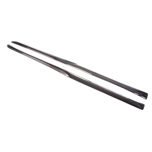 Splitter di estensione minigonne laterali tipo PSM in fibra di carbonio <span class=keywords><strong>W205</strong></span> per Mercedes Benz <span class=keywords><strong>W205</strong></span> C205 Sport 2014-2021