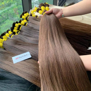 Extensiones de cabello humano vietnamita virgen a granel Premium Color más claro Solo 100g - Product Image 1