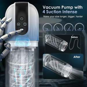 Männlicher Mastur bator Automatisches Saugen Drehen Penis Vakuumpumpe Wasser massage gerät Muschi Vagian Tasche Masturbation Cup Sexspielzeug Für Männer - Product Image 4