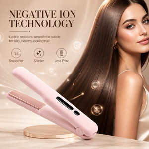 Plancha y Rizador de Pelo 2 en 1 Inalámbrico, con Revestimiento Cerámico, Calentamiento Rápido, Portátil para Viajes - Product Image 4