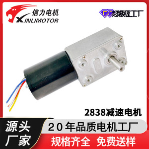 Motor reductor de engranajes helicoidales Xinli 4632-BL2838 de 12V CC para actuador eléctrico - Product Image 5