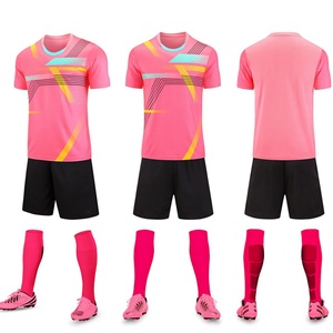 Ensemble d'uniformes de football scolaire personnalisables intégralement en coton/bambou/spandex à séchage rapide, service OEM pour compétition et entraînement d'équipe - Product Image 6