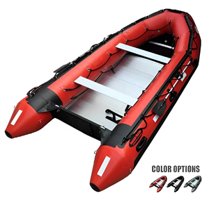 Nouvelles arrivées 330cm PVC Hypalon Bateau <span class=keywords><strong>de</strong></span> pêche gonflable Plancher en aluminium Dériveur pour 4 personnes - Product Image 3